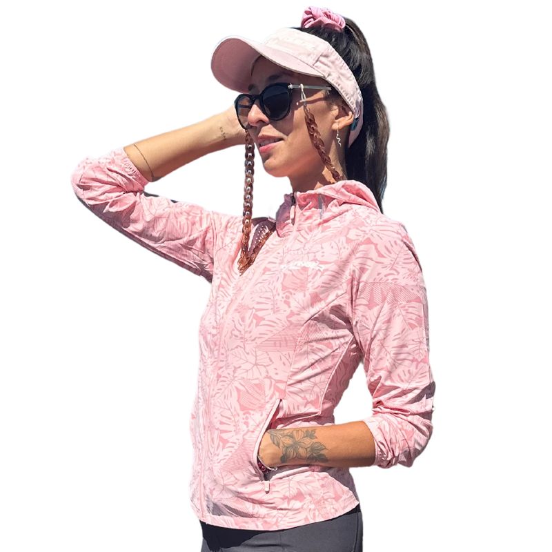 corta viento rosa sin CORTA VIENTO MUJER - Imagen 1